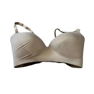 Soma Enbliss Wireless T-Shirt Bra 40DDD Beige Lightly Lined Adjustable